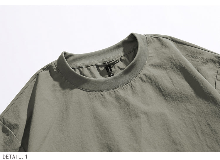 Functional quick-drying thin short sleeves