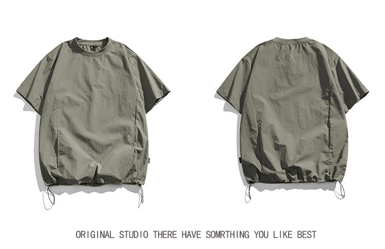 Functional quick-drying thin short sleeves