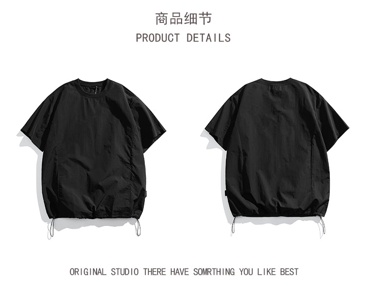 Functional quick-drying thin short sleeves