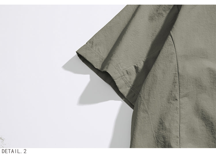 Functional quick-drying thin short sleeves